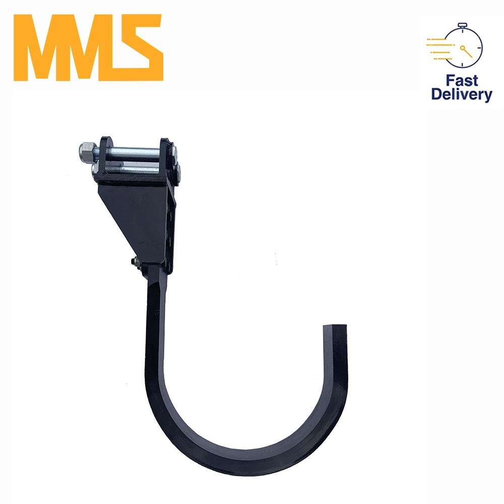 MMS Root Digger Mini Excavator Attachment Tree Root Removal Digging Hook Tool