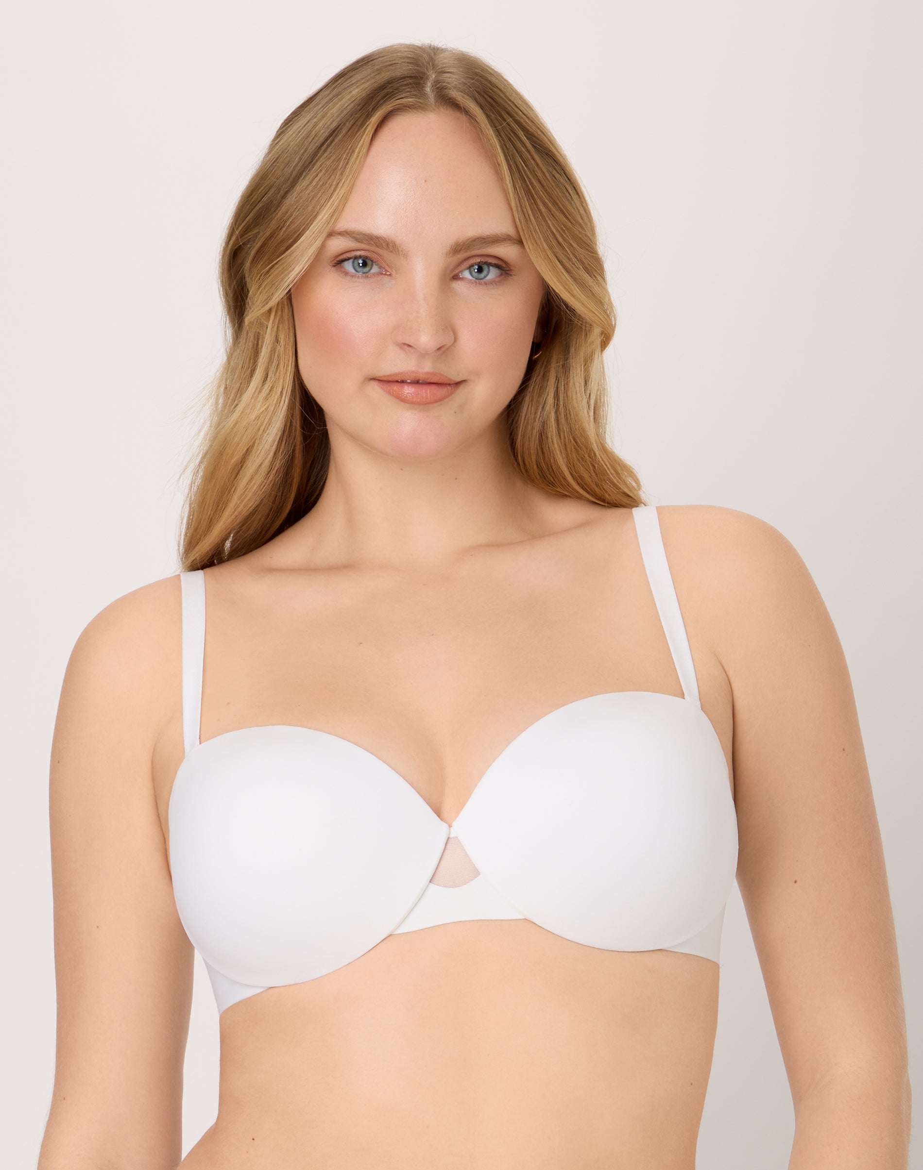 Maidenform DreamWire Multiway Strapless Bra with Underwire White 32D Women’s