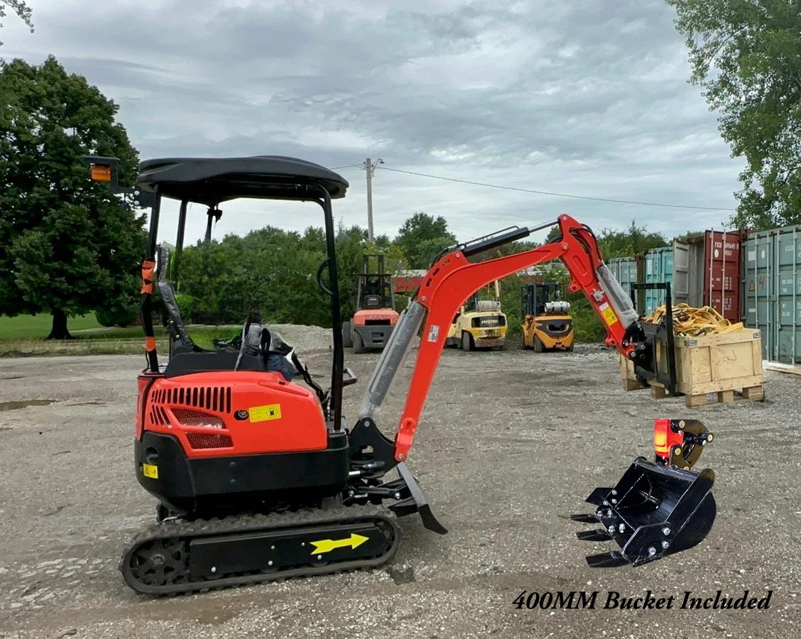 FREE SHIPPING 2025 2 Ton New Mini Excavator,  KUBOTA D902 Diesel Engine 16 hp