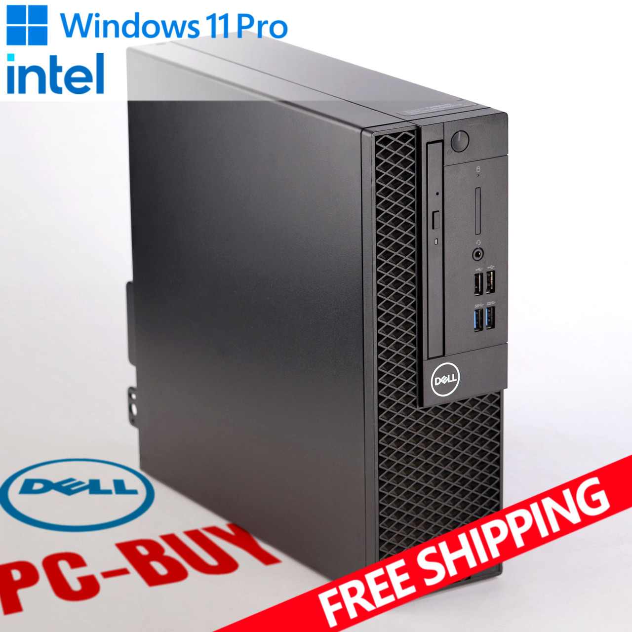 Dell Optiplex SFF Home/Office PC: i7-8700K, 32GB RAM, 1TB NVMe, WiFi, Win11 PRO