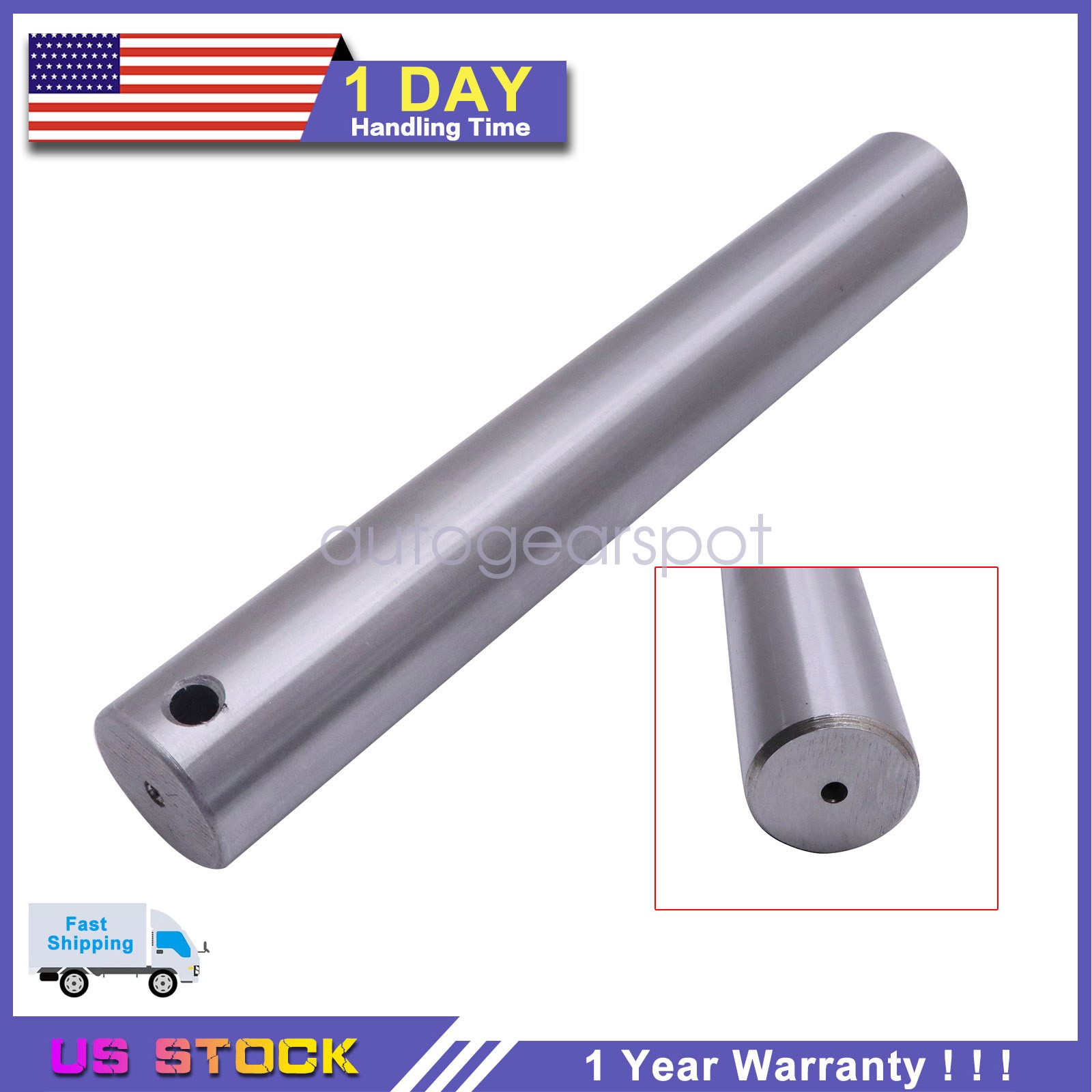 New Excavator Universal Bucket Pin 50mm X 345mm one pin