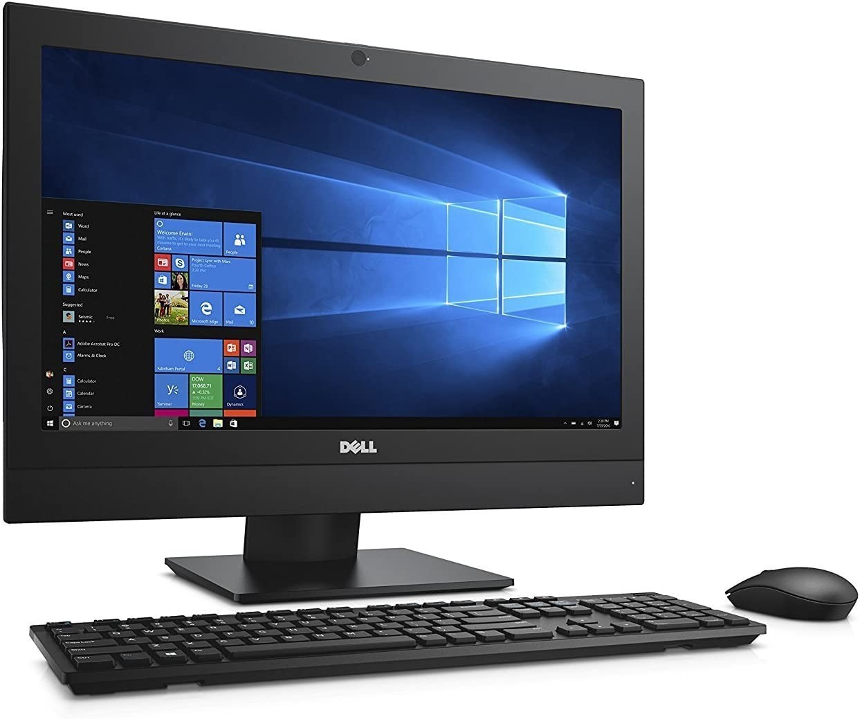 Dell Optiplex Desktop PC 7440 AIO I5-6600 16Gb Ram 256Gb SSD Win 10 Pro WiFi