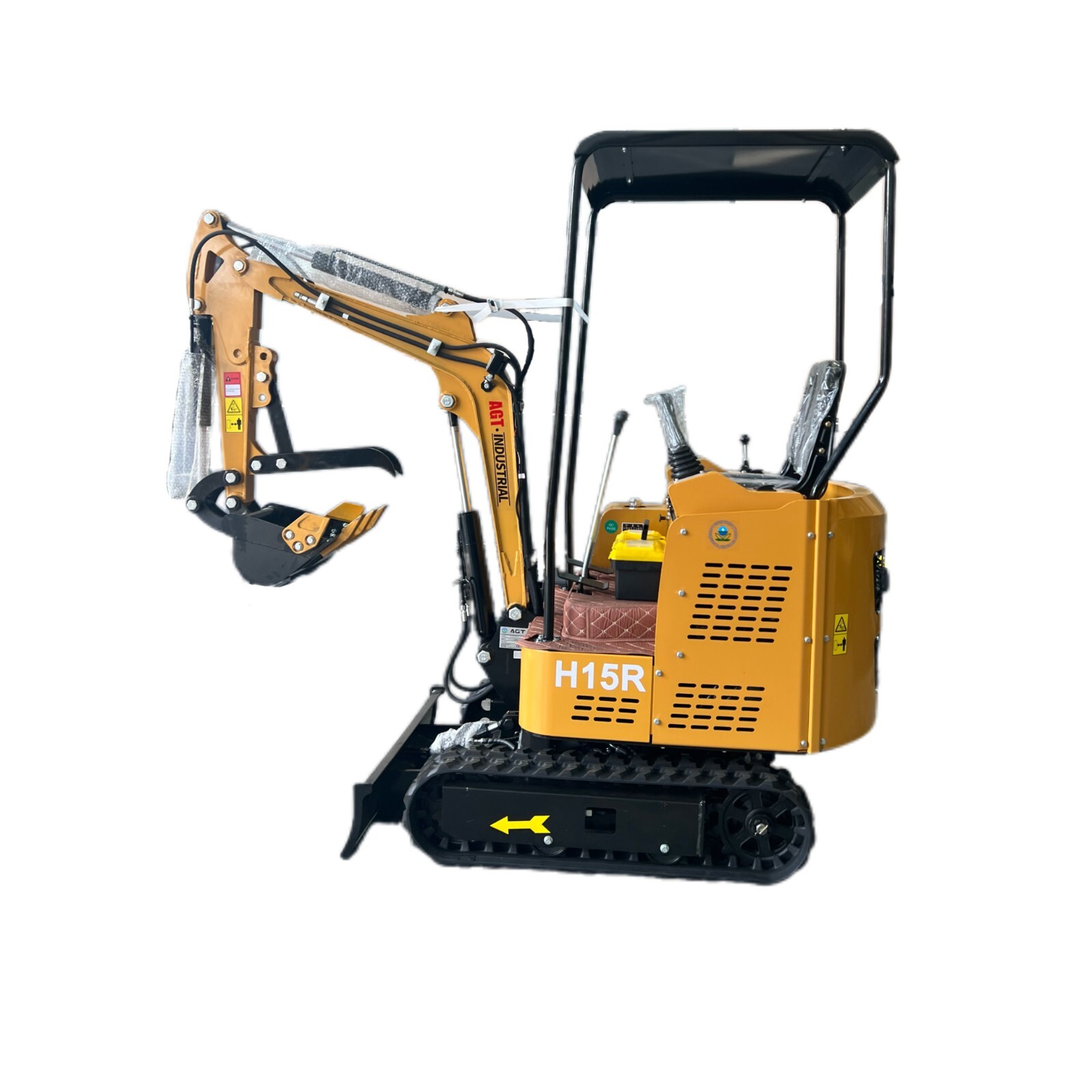 AGT H15R Hydraulic 1 Ton Mini Excavator RATO Gas Engine EPA with Pilot System