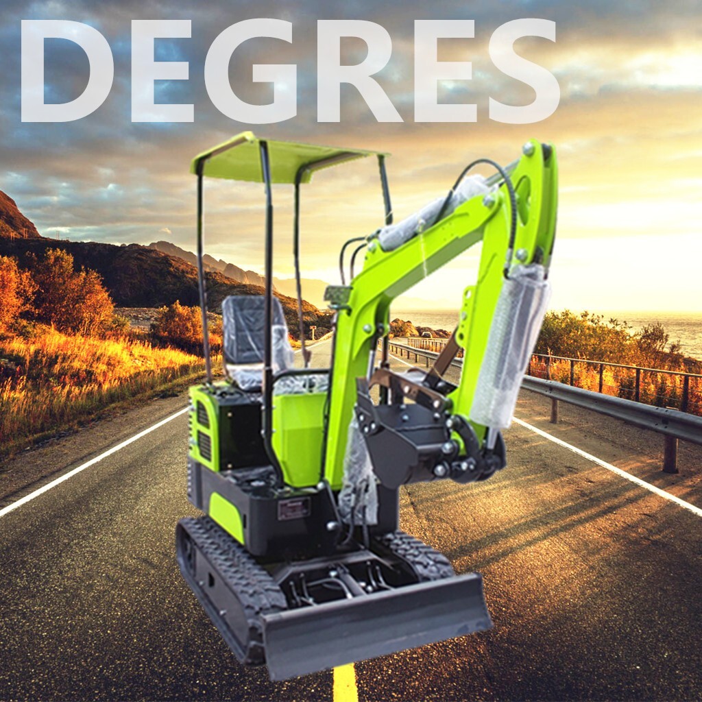 Quick delivery, mini track excavator 1200 kg multifunctional mini excavator