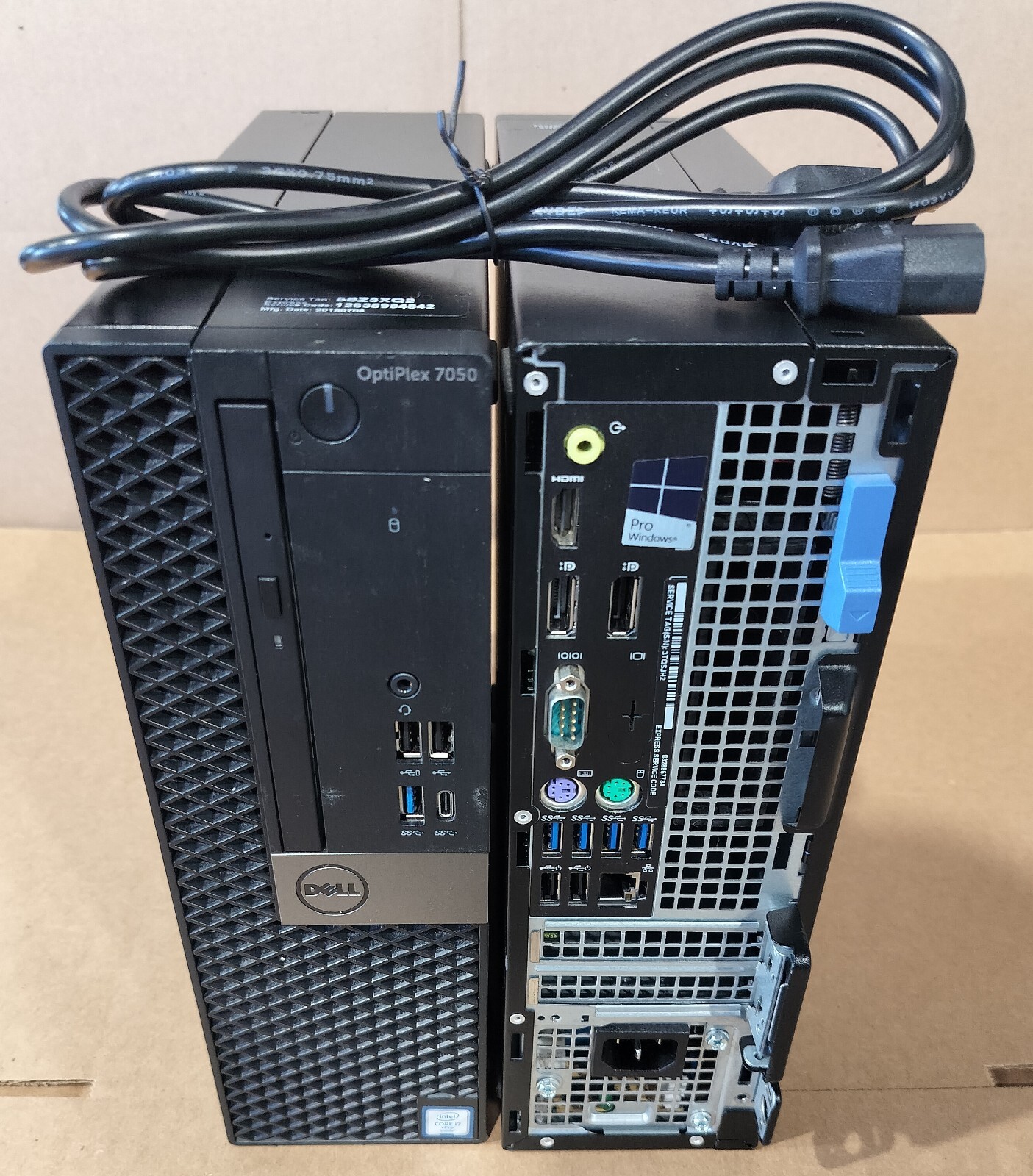 Dell OptiPlex 7050 SFF i7-7700 3.6Ghz 16GB 256GB SSD Windows 11 Pro