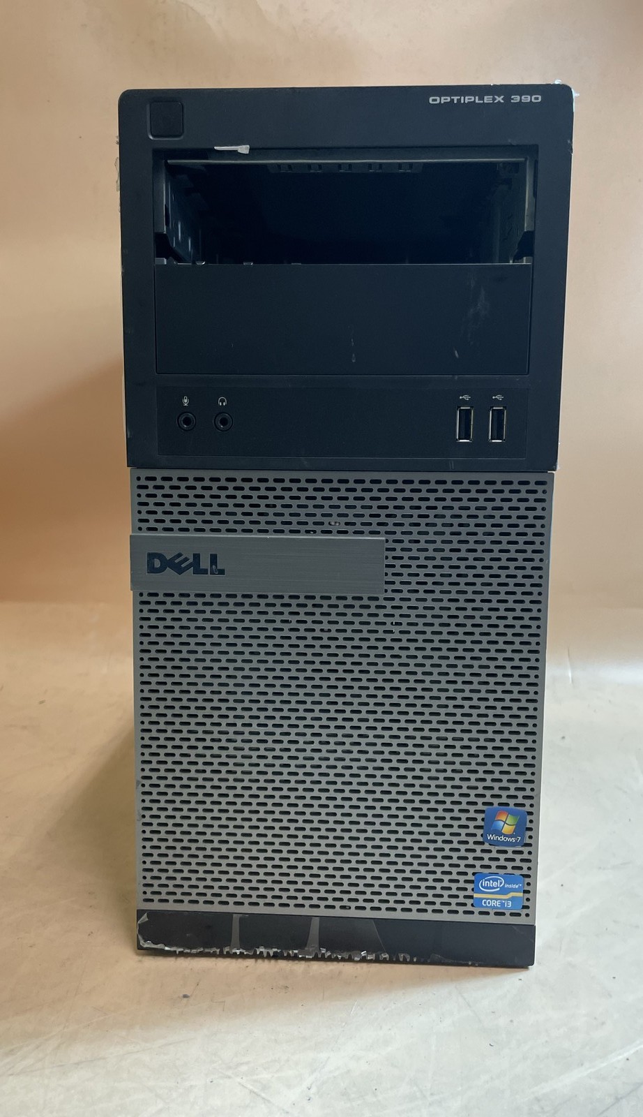 Dell OptiPlex 390 Tower Desktop PC Intel Core i3 Windows 7 No HDD