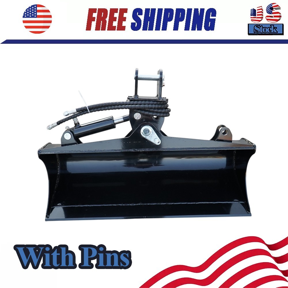 1000mm Lengthen Tilting Bucket Attachment for 0.8Ton-2Ton Mini Excavator US Spot