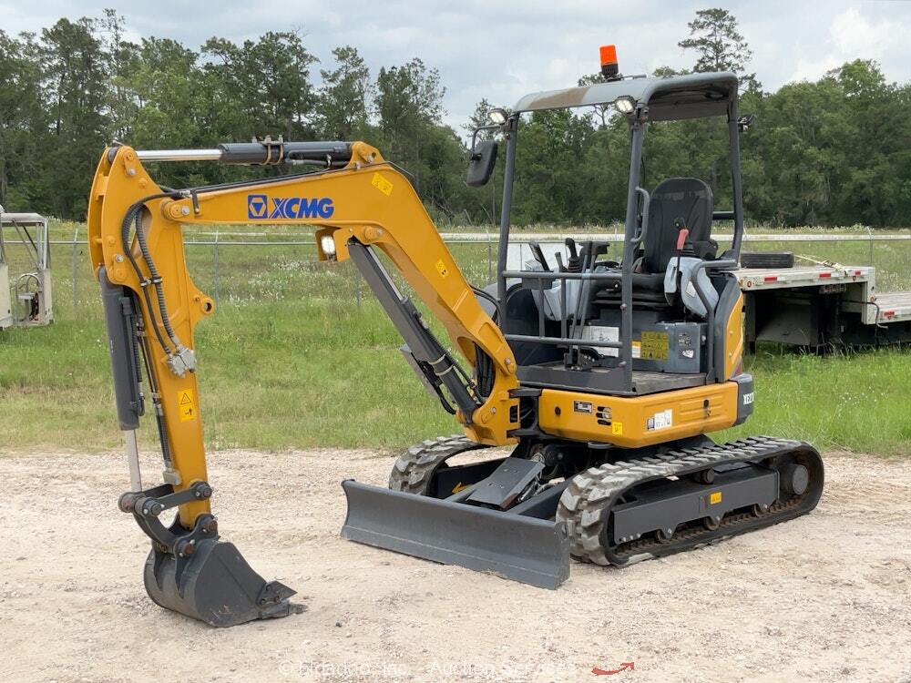 2022 Xcmg XE27U Mini Hydraulic Excavator Crawler Backhoe Aux Kubota bidadoo -New