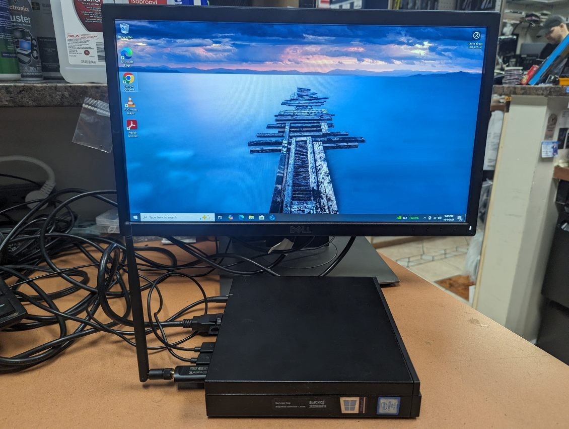 Used Dell Optiplex 7050 Tiny i5-7500T 16GB RAM 256Gb NVMe Windows 10 pro