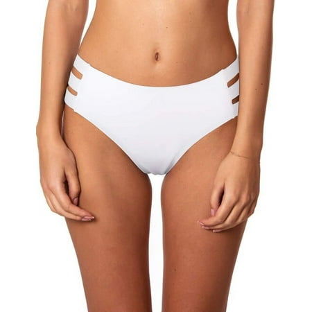 RELLECIGA Women’s Swimsuit Strappy Bikini Swim Bottom Full Coverage Swimwear Bathing Suits