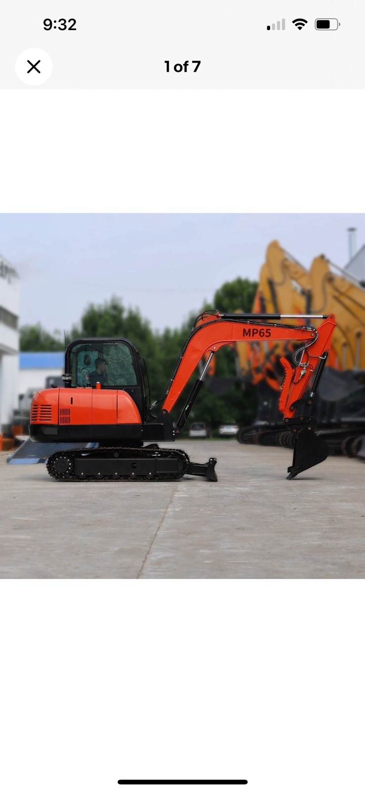 FREE SHIPPING 2024 6 Ton New Mini Excavator EPA certified USA Yanmar Engine