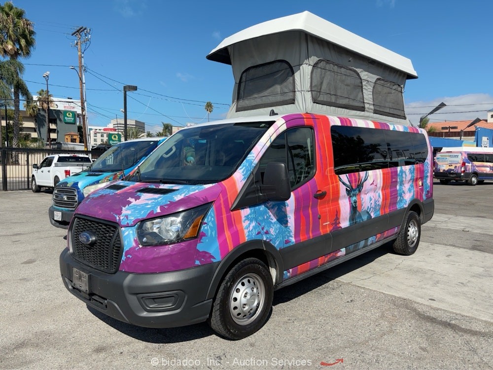 2023 Ford Transit AWD Camper Van Truck Recreational Vehicle RV Motorhome bidadoo