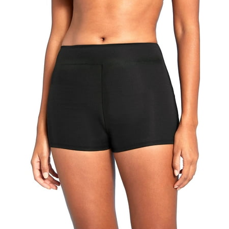 Ocean Blues Sexy Women’s Swim Short Tummy Control Bathing Suit Bottoms High Waisted Board Shorts Boyshorts Tankini Swim Bottoms