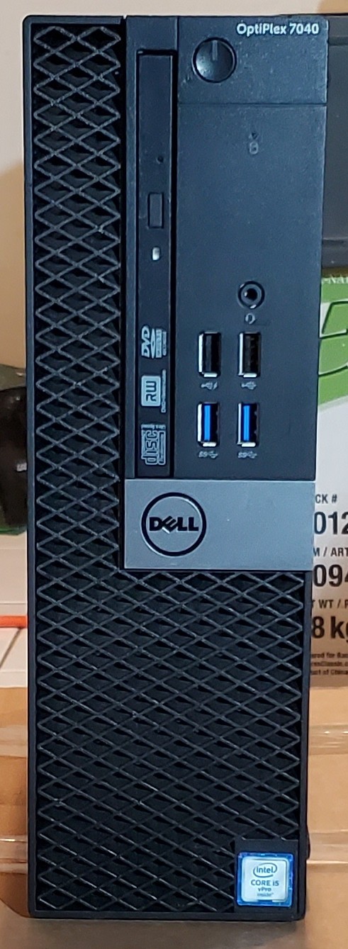 Dell Optiplex 7040 SFF Office PC, i5-6500 CPU, 8GB RAM, 160GB SSD, Win 11 Pro
