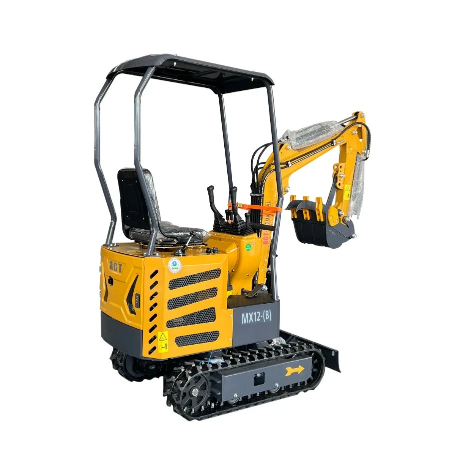 AGT Mini Excavator 1 Ton B&S Engine Tracked Digger 13.5hp Gas Crawler  MX12-B