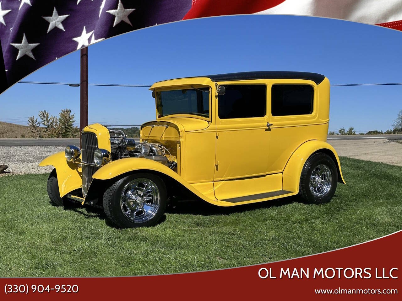 1930 Ford Model A Tudor Street Rod classic car model a