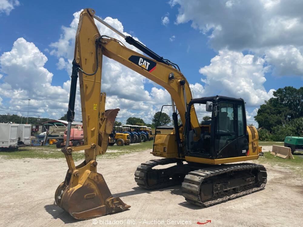 2017 Caterpillar 311FLRR Excavator Trackhoe Cab A/C Bucket Thumb CAT bidadoo
