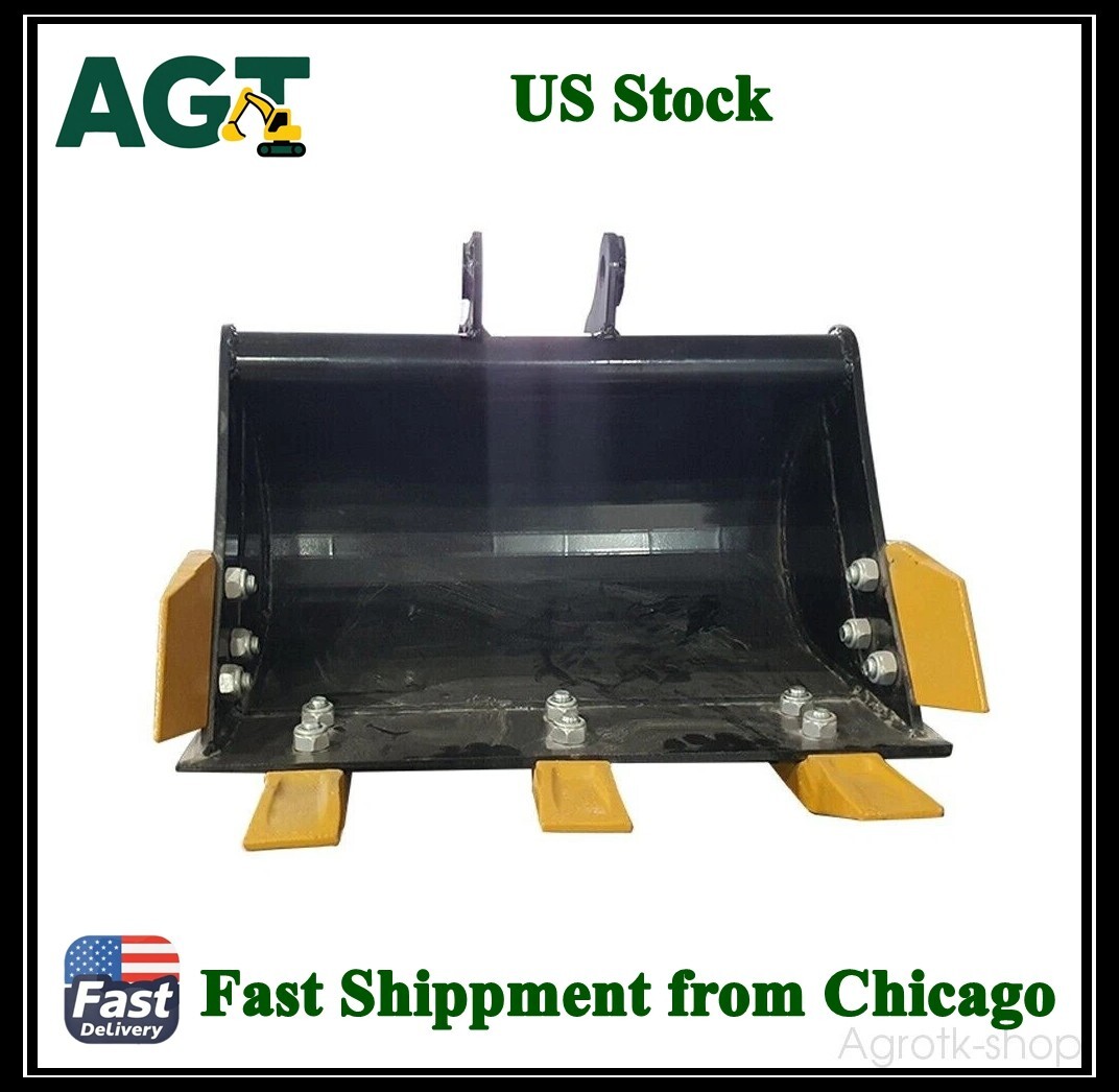 AGT 500mm Mini Excavator Bucket With Teeth Heavy Equipment Attachments