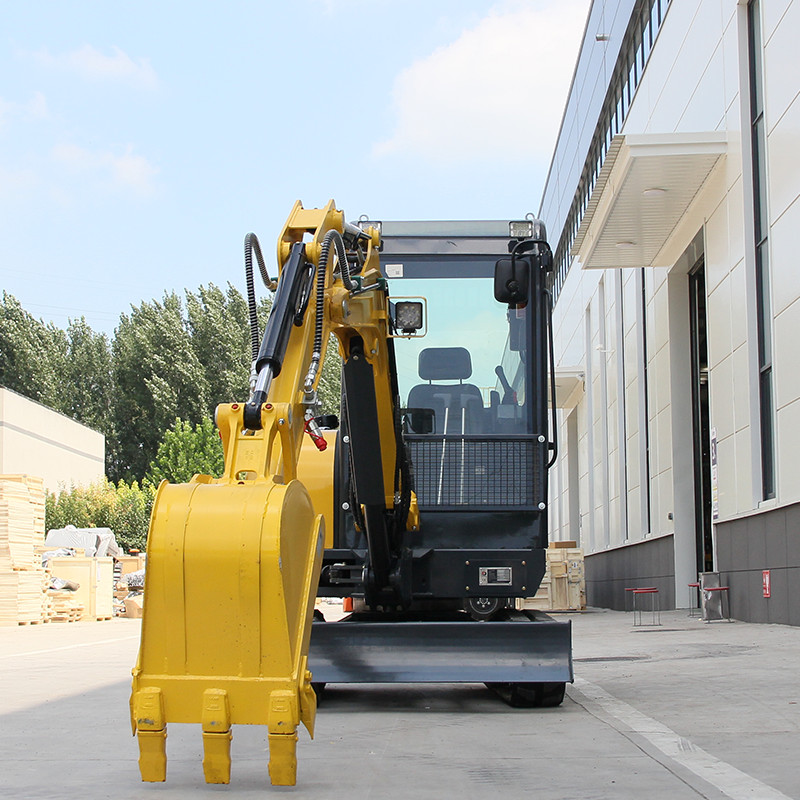 Hydraulic 25HP 3.5Ton Mini Excavator USA Inventory Gasoline Kubota EPA Crawler