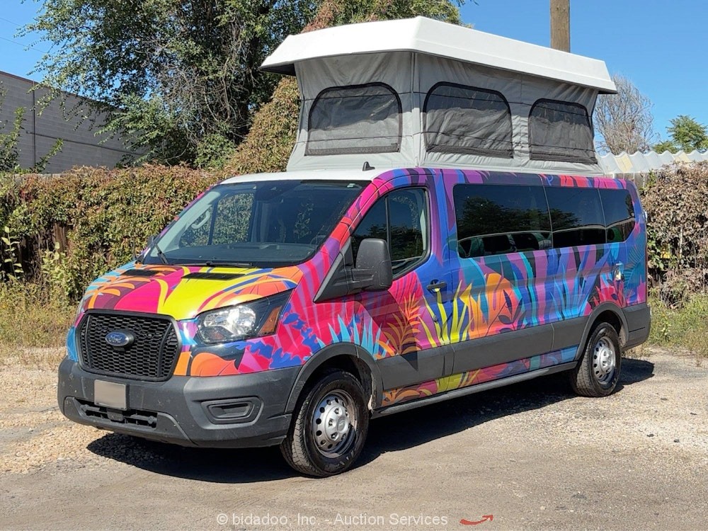 2023 Ford Transit AWD Camper Van Truck Recreational Vehicle RV Motorhome bidadoo