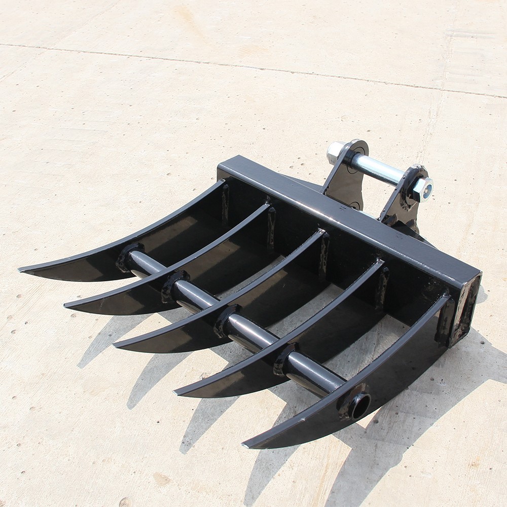 400mm 0.8-1.5 Ton Mini Excavator Suitable For Attachment Rake