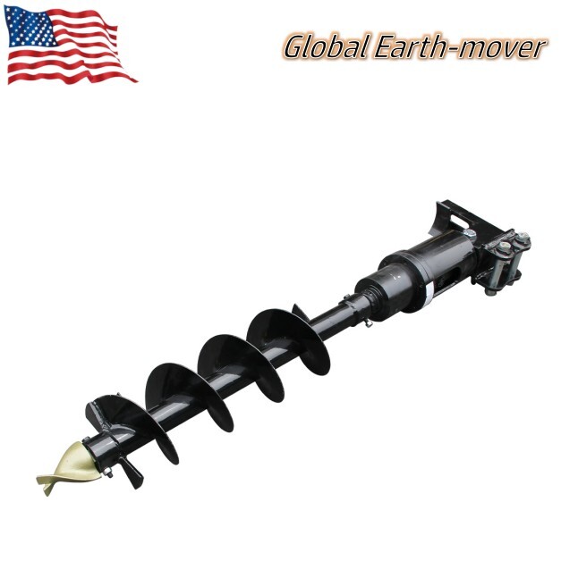 Diameter Auger Drill For 0.8-1.5ton Mini Excavator Small Digger Shipping  900mm