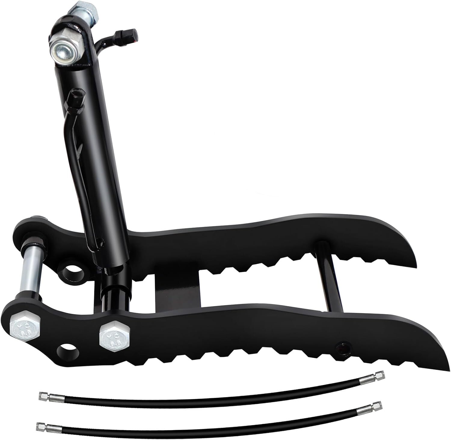 Hydraulic Thumb Clip Mini Excavator Digger Attachment With Hydraulic Hoses