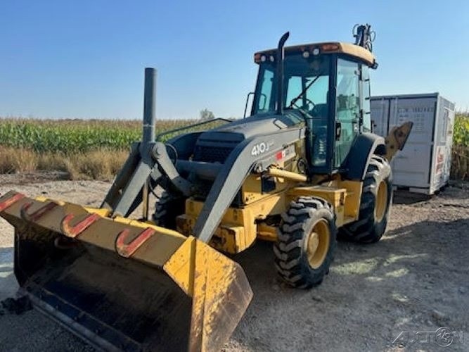 2012 John Deere 410J Backhoe 4WD 1,352 Hours EROPS w/ Heat Stock#342955
