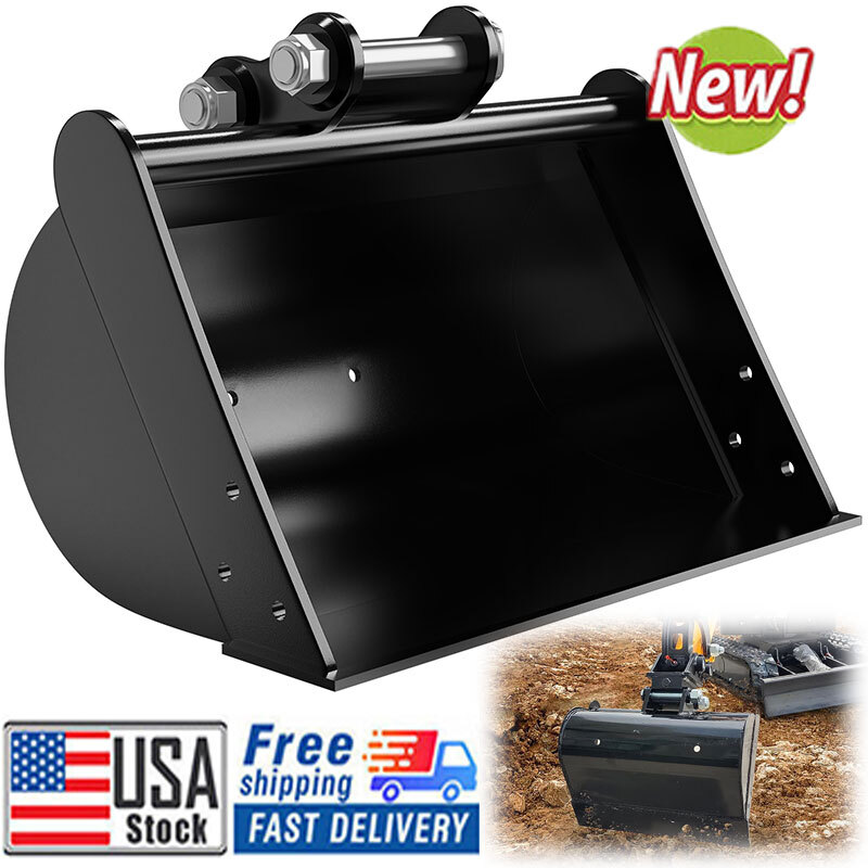 500mm Plain Mud Bucket Grading Attachment for 1 To 1.5 Tons Mini Excavators