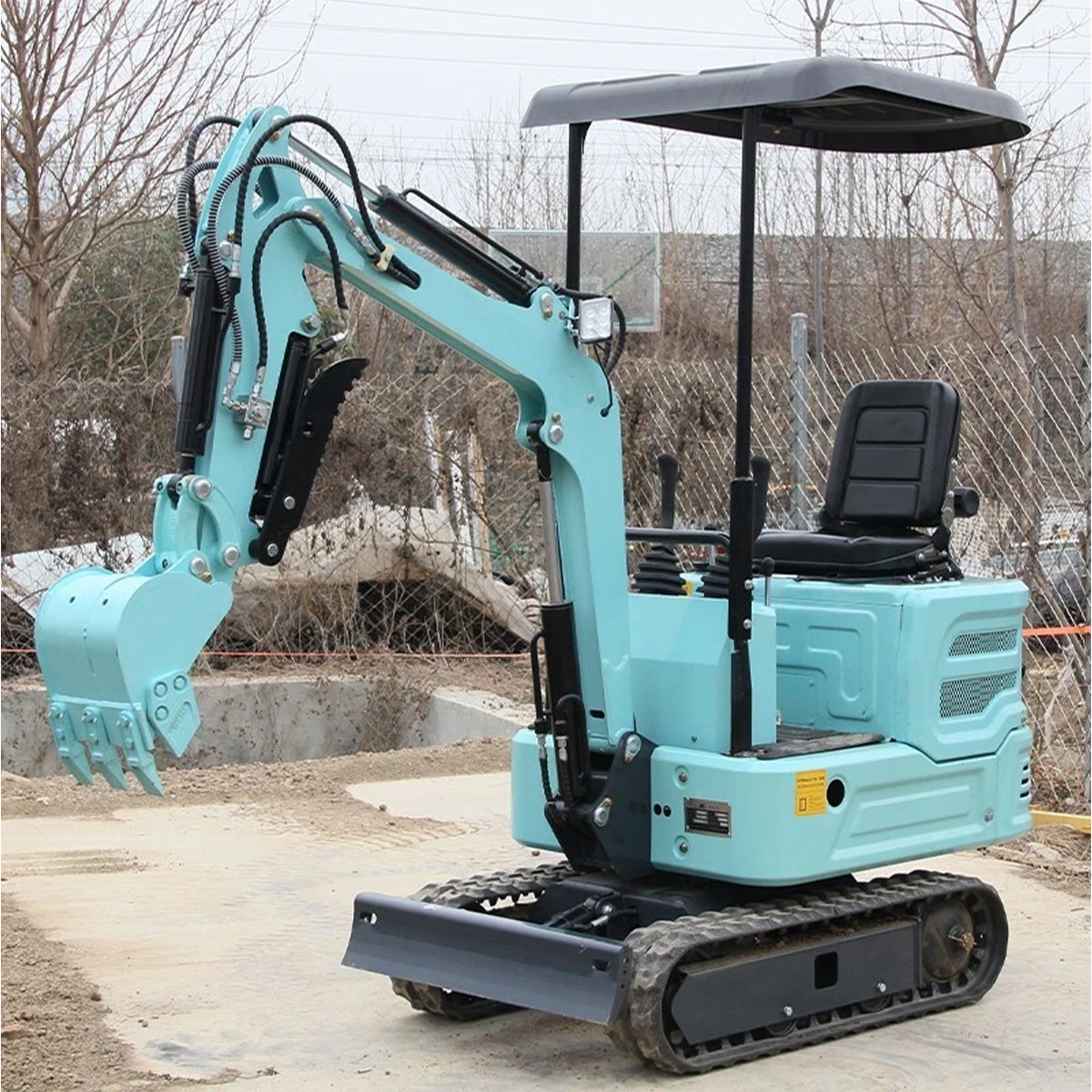 1.4 Ton Mini Excavator Hydraulic Kubota Engine Digger Tracked Crawler USA Stock