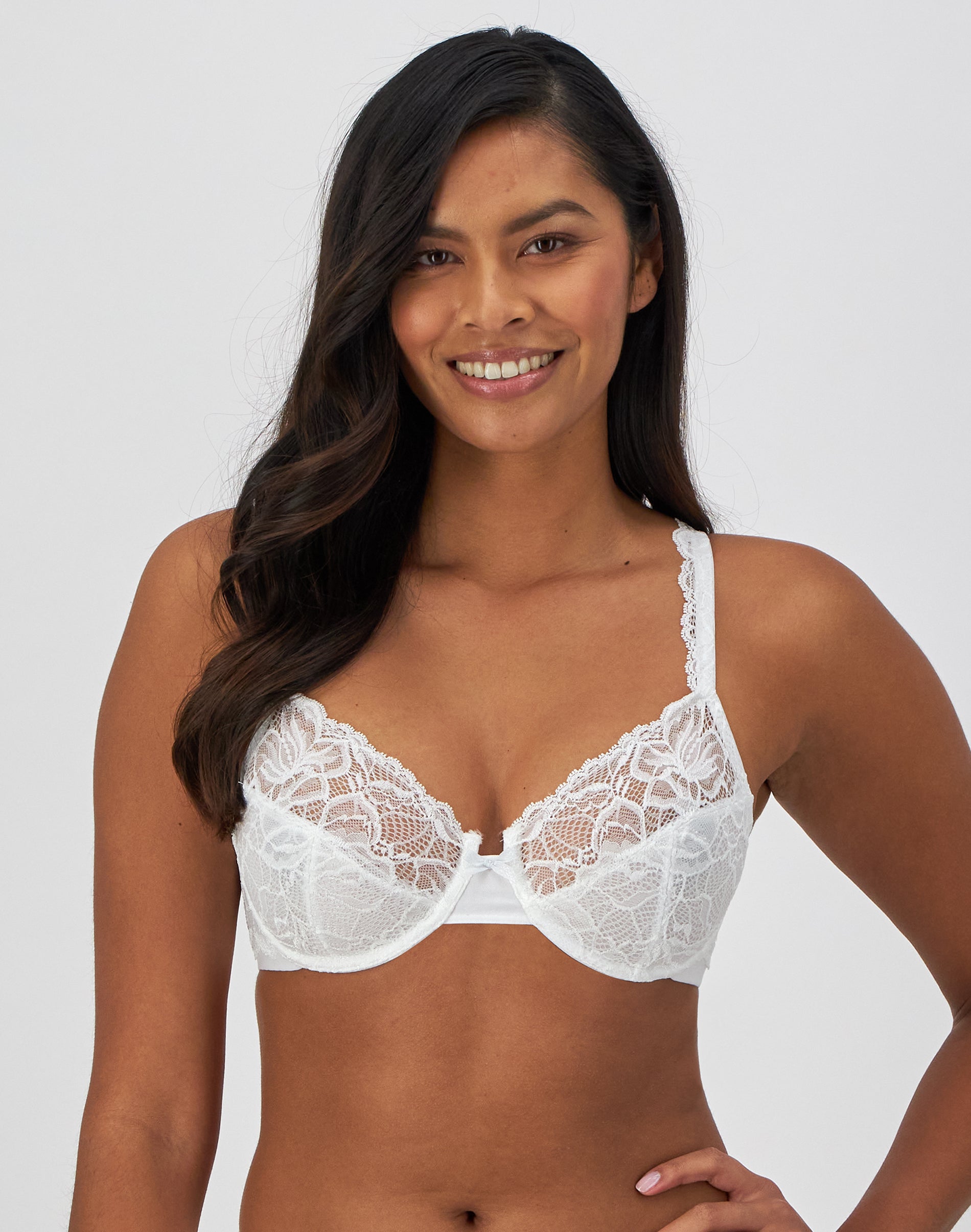 Bali Lace Desire Underwire Bra White 40D Women’s Bali Lace Desire Underwire Bra White 40D Women’s