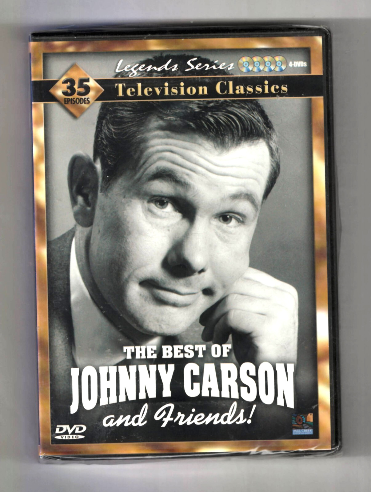 NEW 4-Disc DVD Set: THE BEST OF JOHNNY CARSON & FRIENDS, Early TV Years 23 Hours
