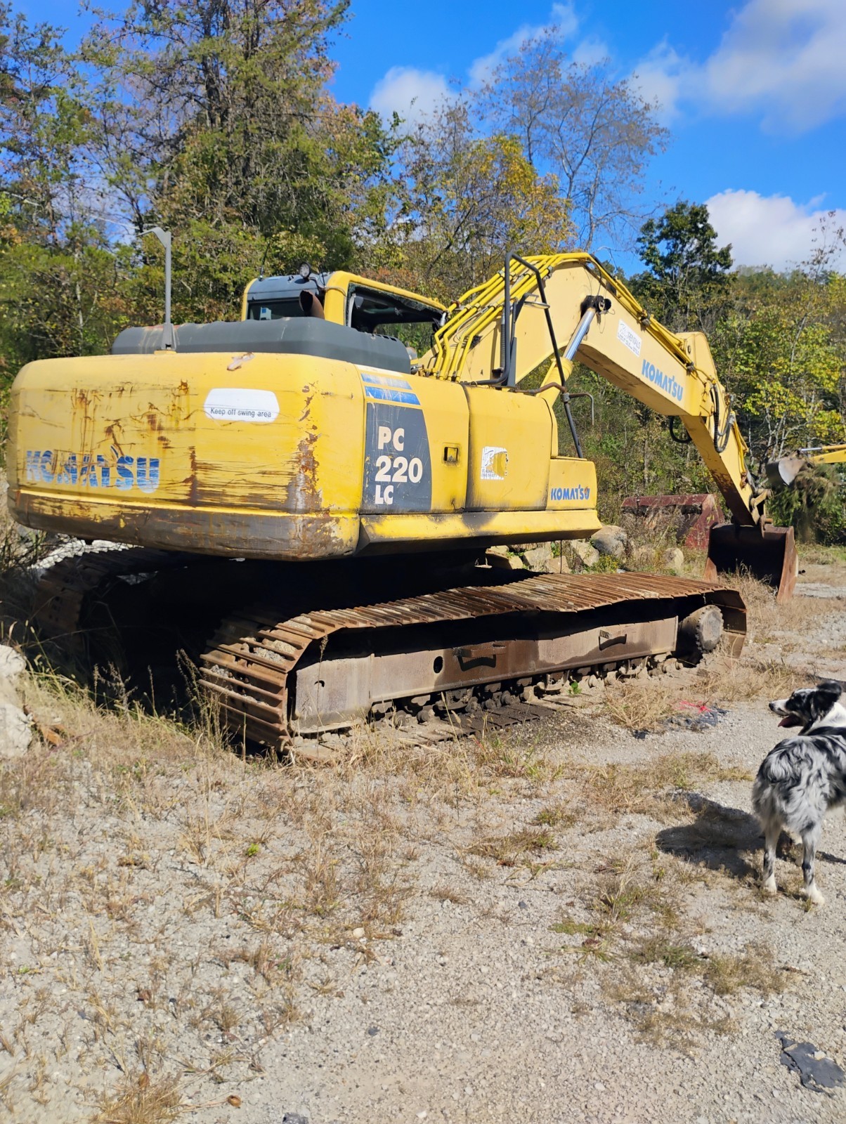 Komatsu PC 220 LC-8 Dismantling For Parts Engine Issues. 10 Hrs On New Turbo.