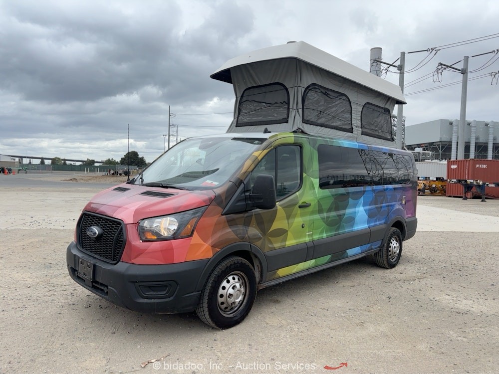 2023 Ford Transit AWD Camper Van Truck Recreational Vehicle RV Motorhome bidadoo