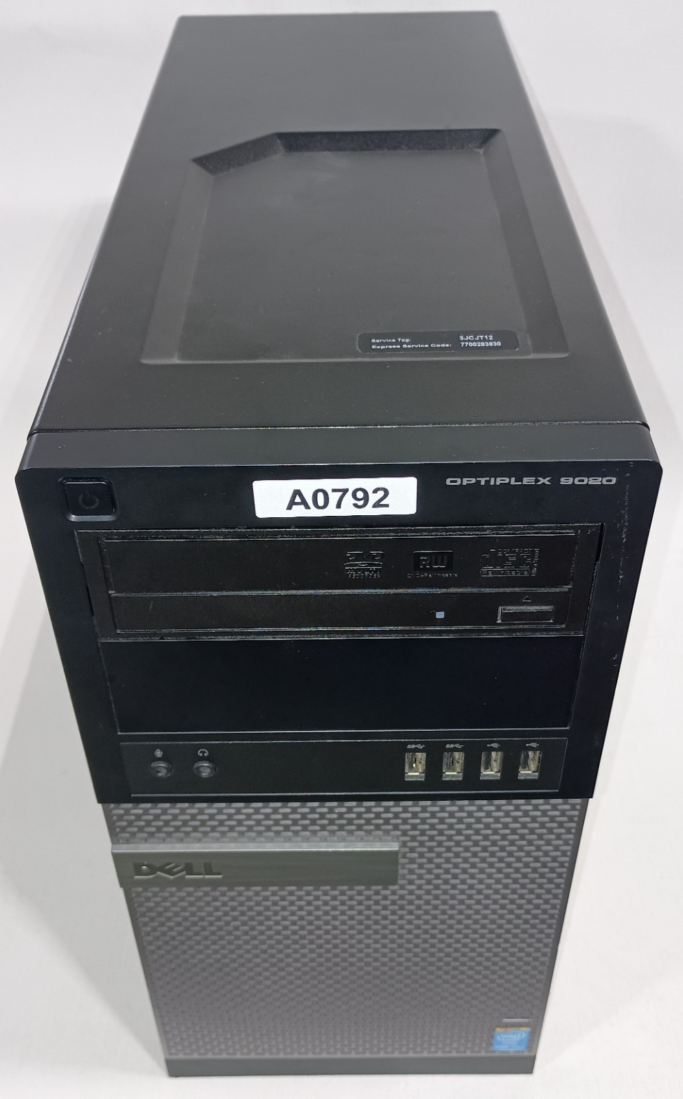 Works – Dell OPTIPLEX 9020 i7-4770 3.4GHz 8GB RAM Win 10 Pro 500GB D13M D13M001