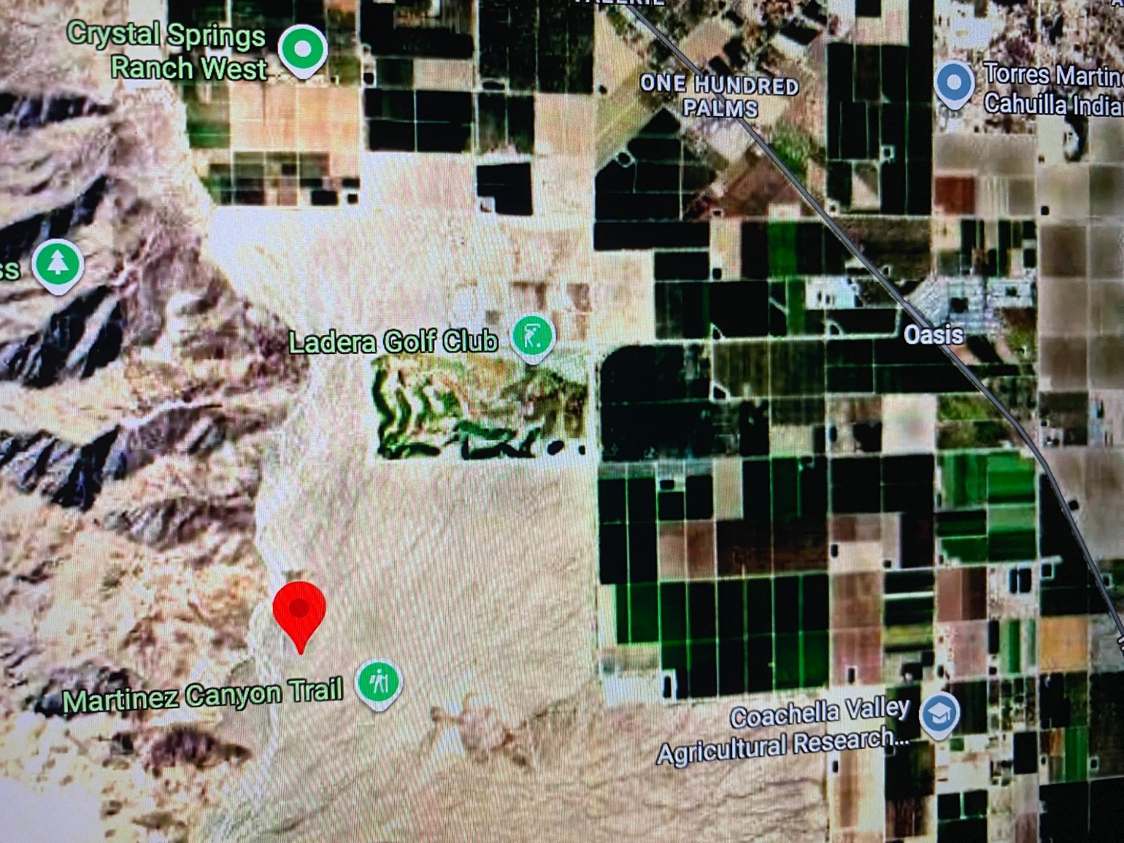 5 ACRES LA QUINTA/THERMAL RIGHT BY PGA RATED GIL HANSEN’S LADERA GOLF CLUB.