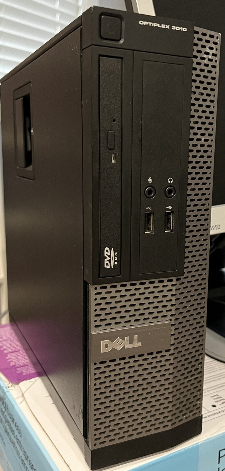 Dell Optiplex 3010 With Monitor, Keyboard & Mouse – i5 8GB 500GB DVD Win 10