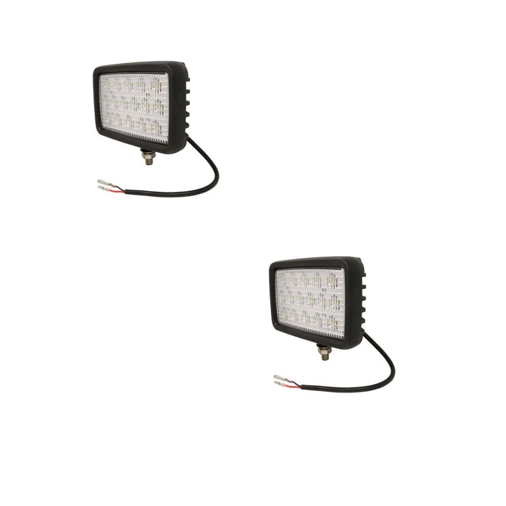 (2) LED Work Lamps 4326800 Fits John Deere Excavator Models 350D 870P 595D 75C