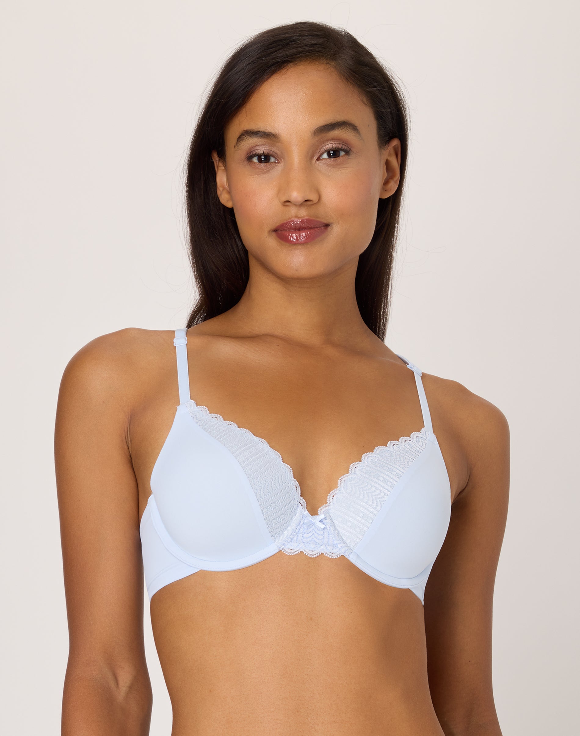 Maidenform Comfort Devotion Convertible Underwire Bra, Full Coverage Collage Blue 34C Women’s