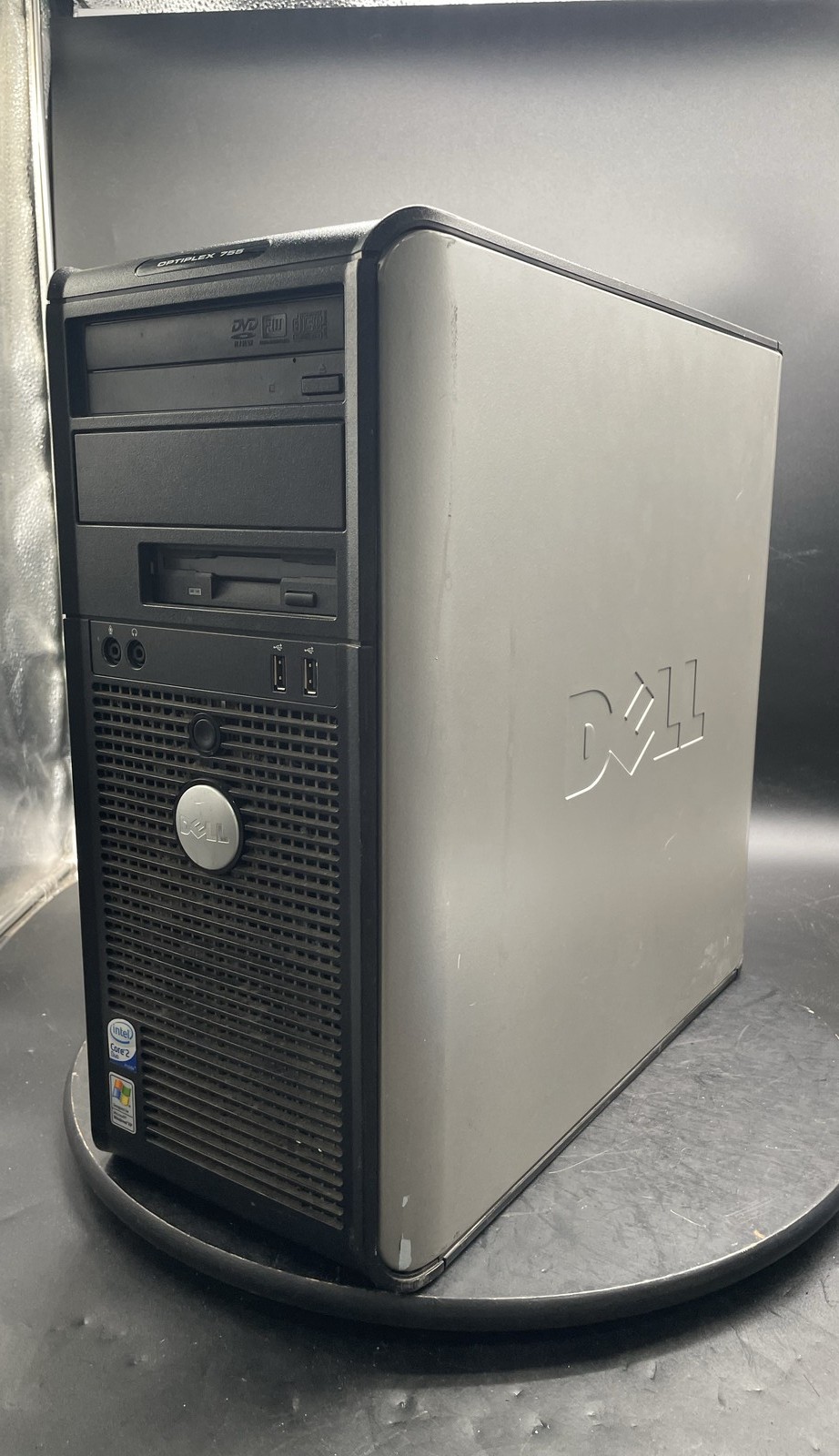 Dell OptiPlex 755 MT Tower Desktop Intel Core 2 Duo Processor Computer No HDD