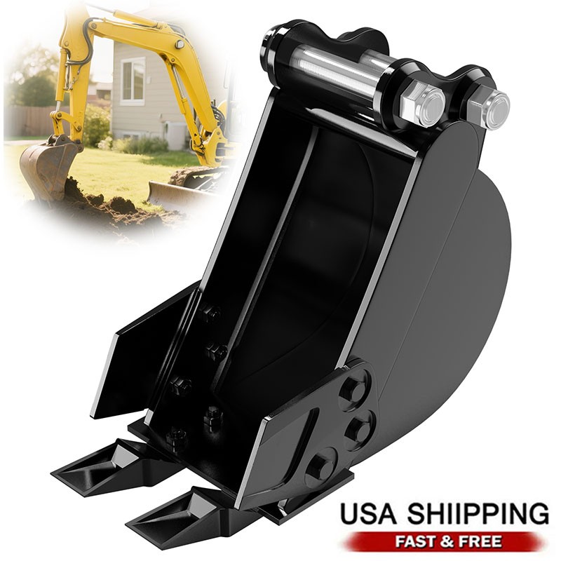 Narrow Bucket Accessory Attachment 200mm New For Mini Excavators Small Digger