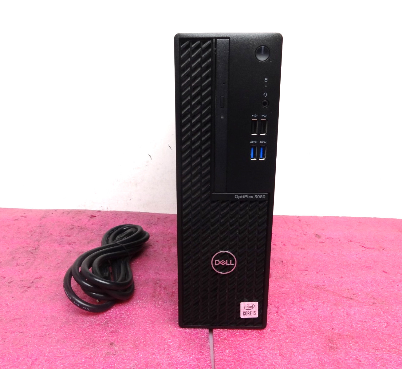 Dell OptiPlex 3080 SFF i5-10505 16GB 256GBM.2 SSD+4TB 3.5″ HDD WIFI Win11P T9D10