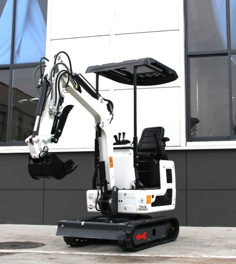 New Mini Excavator 1.4Ton 13.5HP EPA Gas Engine Compact Digger Free Ship USA