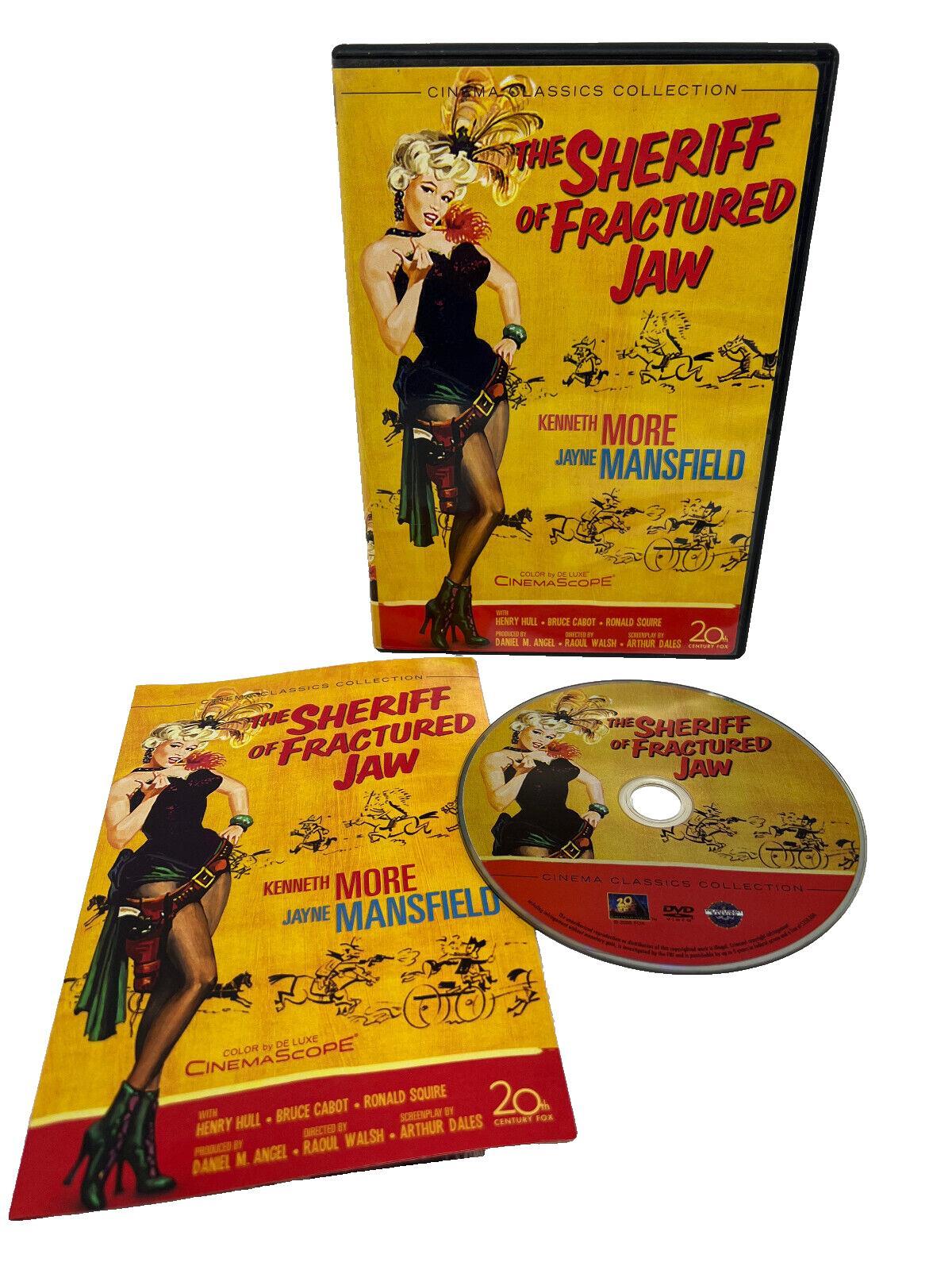 The Sheriff of Fractured Jaw (DVD, 2006, Fox Cinema Classic MINT DISC