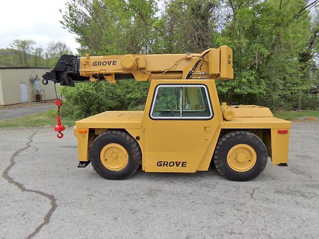 1991 GROVE AP206 ENCLOSED 6 TON CARRY DECK CRANE