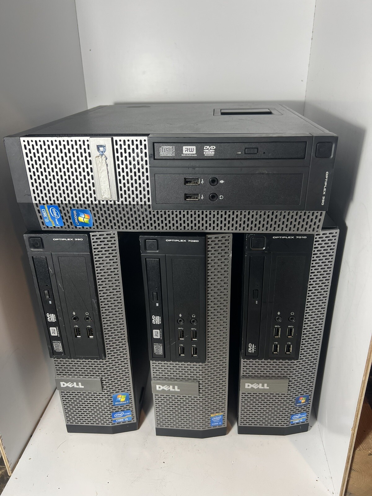 Dell Optiplex 7010, 7020, 390 – Lot of 4 (Z7)