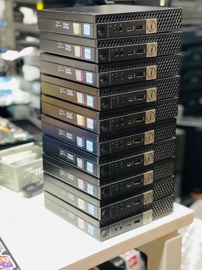 Dell Optiplex 5070 Micro Intel i7-9700T, 16GB RAM, 256GB SSD, Windows 11 pro