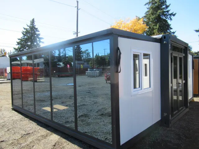 Expandable Container Home – Modern, Portable, and Eco-Friendly Living 20ftx 20ft