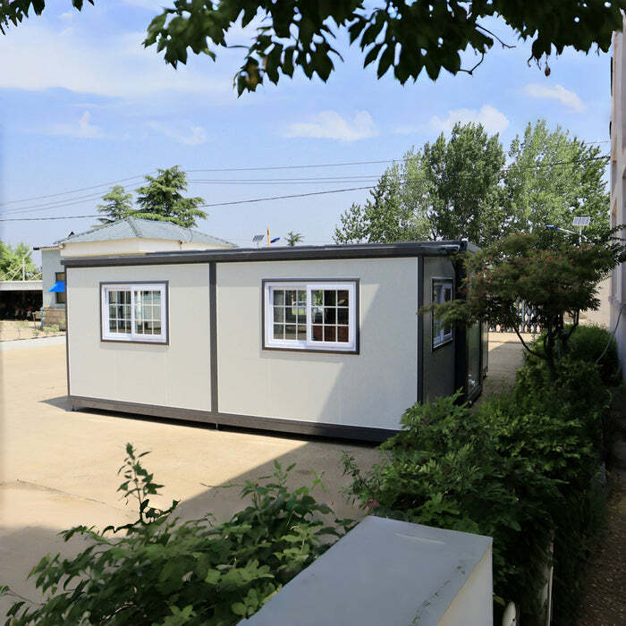 19ftx20ft Expandable Prefab Mobile House w/ Cabinet Mobile Home Container Homes