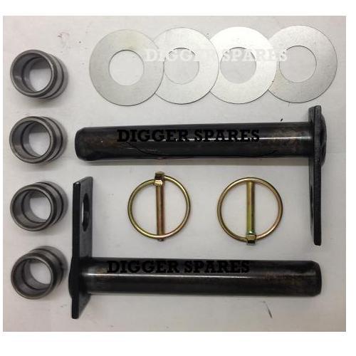 KUBOTA KX36 KX36-2 KX41 BUCKET PIN AND BUSH KIT HARDENED